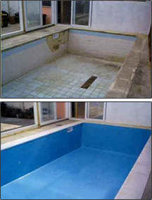 Swimming Pools, Ponds and Water Resistant Liners for Landscaping Columbus